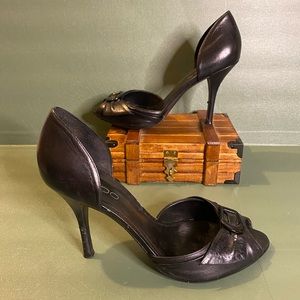 Aldo peep toe heels size 9.5